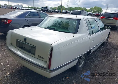 1995 Cadillac Deville из США, поврежденный, VIN 1G6KD52B8SU270200